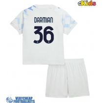 Inter Milan Matteo Darmian #36 Replica Away Minikit 2025-26 Short Sleeve (+ pants)